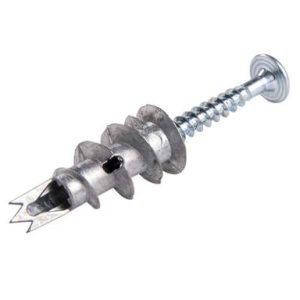 PLASTERBOARD FIXINGS SELF DRILL CAVITY WALL SPEED ANCHOR PLUGS INCLUDING SCREWS
