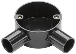 20mm 2 Way Angle Black