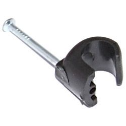 Cable Clip 5mm (100 pack) Black