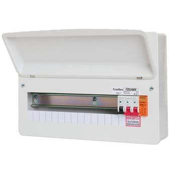 FuseBox F2020MX 20 Way RCBO Consumer Unit + Surge Protection