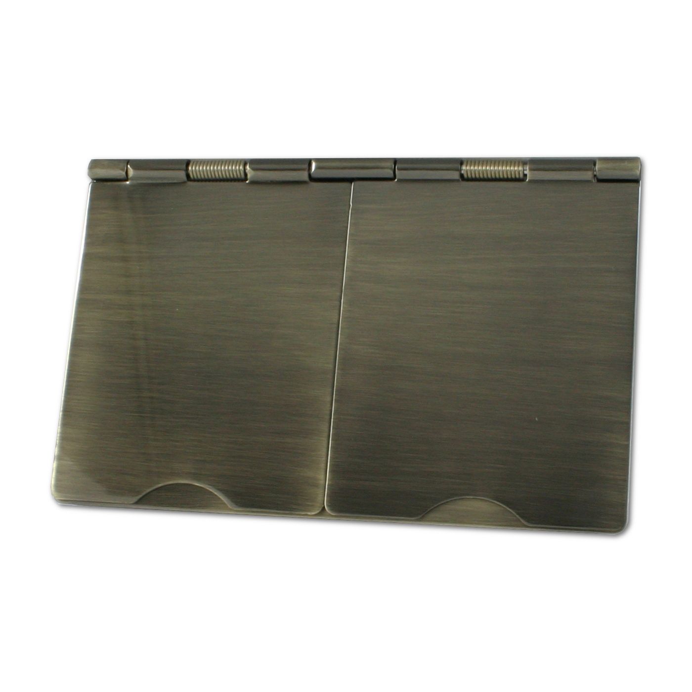 Antique Brass Floor Socket 13A - FL07AN