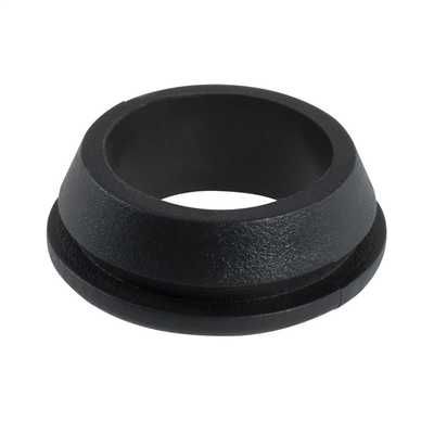 20mm PVC Super Open Grommets Black (Pack of 100) - FL-SGO20