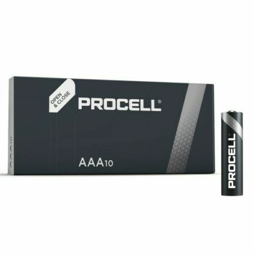 Duracell Industrial AAA Alkaline Batteries - Pack of 10