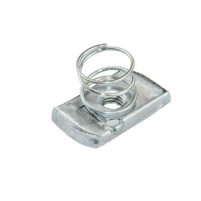 M6 Channel Nut - Short Spring