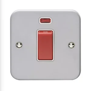 45a Single Cooker Switch - Metal Clad MC52