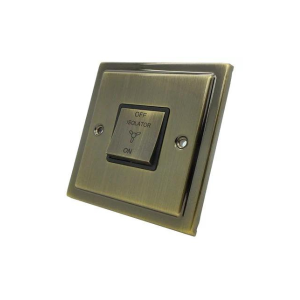 Antique Brass Fan Isolator Switch R53AB