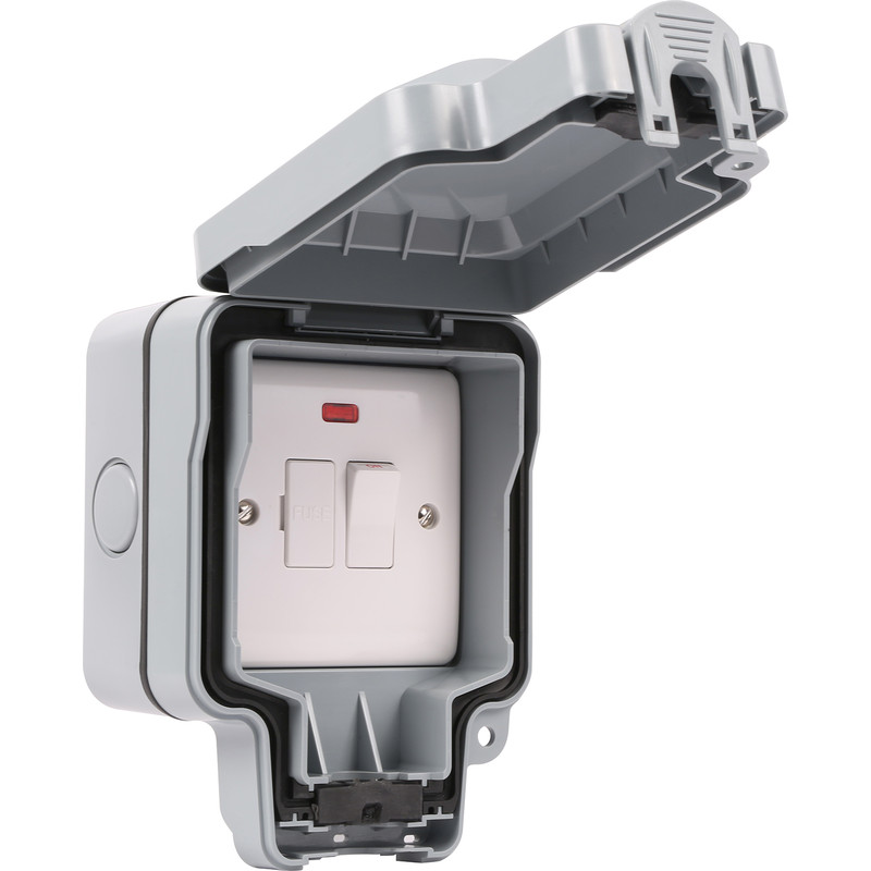 SFG39 - 1 Gang 13a Switch Fuse Spur Outdoor Weatherproof