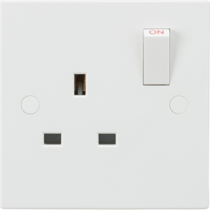 Single 1 Gang 13a Socket Square SN7000