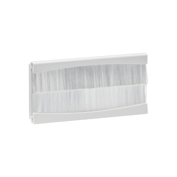 3/4 Gang White Brush Module - IN029