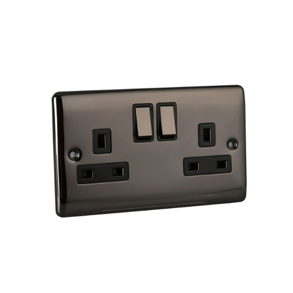Double 2 Gang 13a Socket D07BN