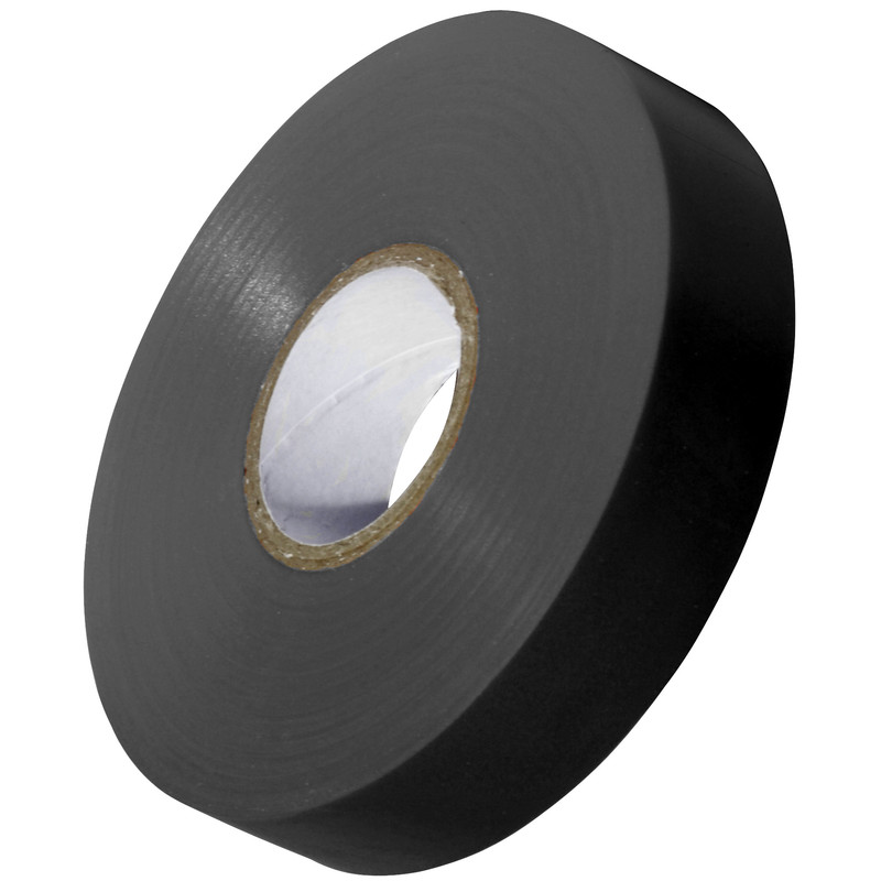 PVC Insulation Tape Black 19mm x 20mm PVCT1920BL