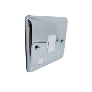 Polished Chrome Un-Switched Fuse Spur D55PCW