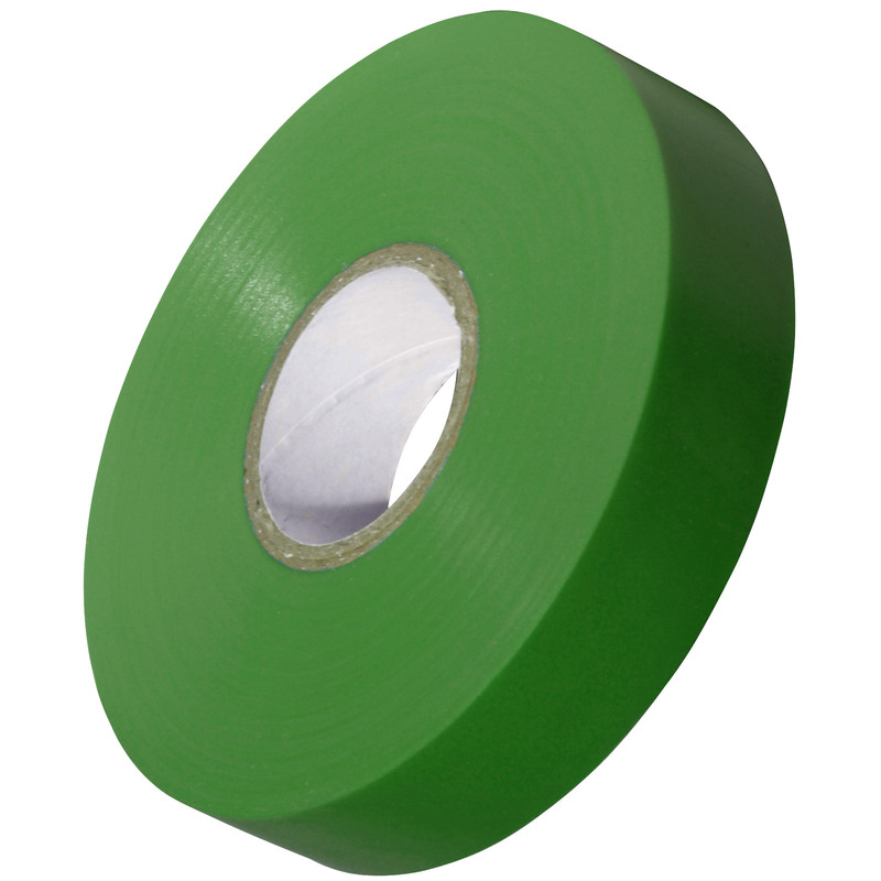 PVC Insulation Tape Green 19mm x 20mm PVCT1920GRN