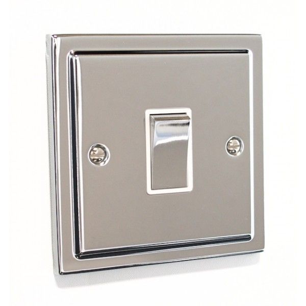 1 Gang Single 10a Light Switch R01PCW