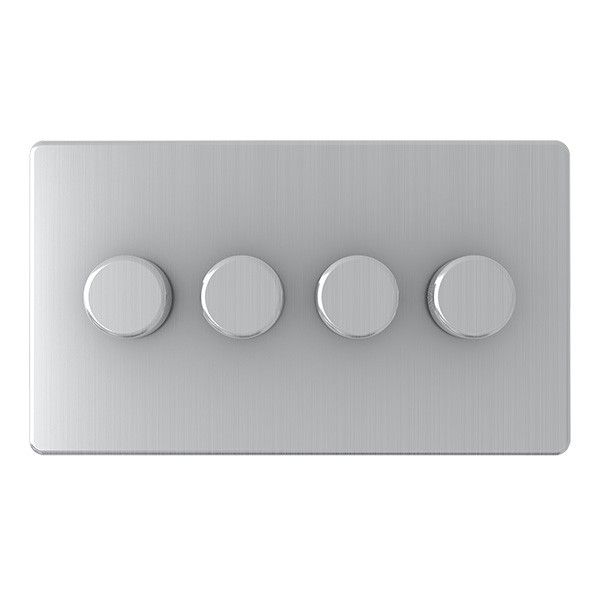 4 Gang 250W Dimmer Switch - SG13BCB