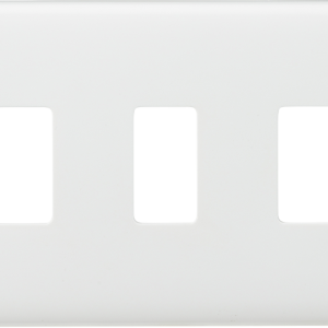 Studio 3 Gang Grid Switch - STGP3GW