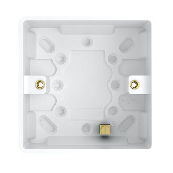 47mm Single Surface Mounted Back Box - VUEP852