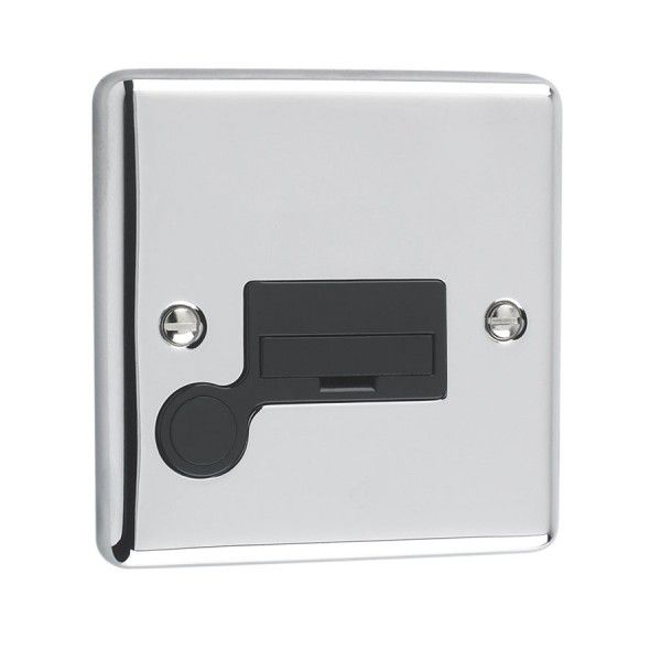 Polished Chrome Un-Switched Fuse Spur - W55PCB