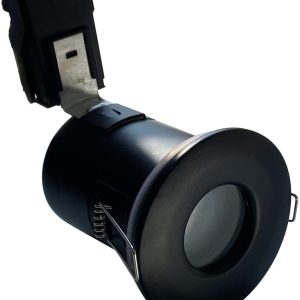 Matt Black IP65 Fire Rated Downlight - VUEP567
