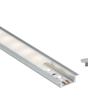 1M Aluminium Profile - Recessed Mount - 1MREC