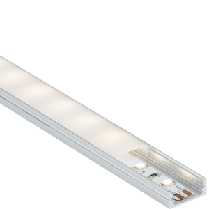 1M Aluminium Profile - Surface Mount Flat - 1MSUR