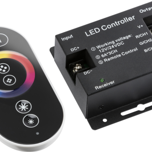 12V / 24V RF Controller and Touch Remote - RGB - LEDFRA9