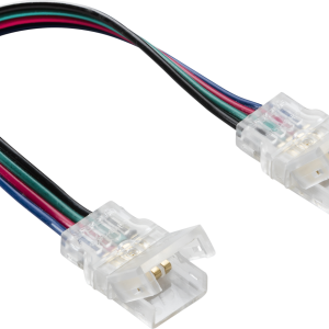 12V / 24V IP65 LED Flex Strip to Strip 150mm Connector - CCT / RGB - LFCONIP4FX