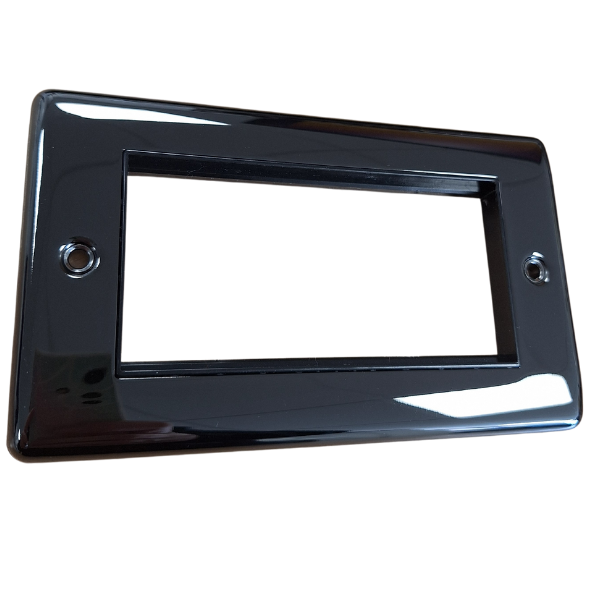 2 Gang 4 Module Data Plate - D64BN