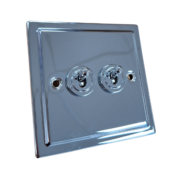 2 Gang 20AX Toggle Switch - R35PCW