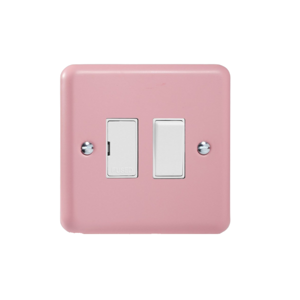 Rose Pink 13A Switched Fused Spur XY6W.RP