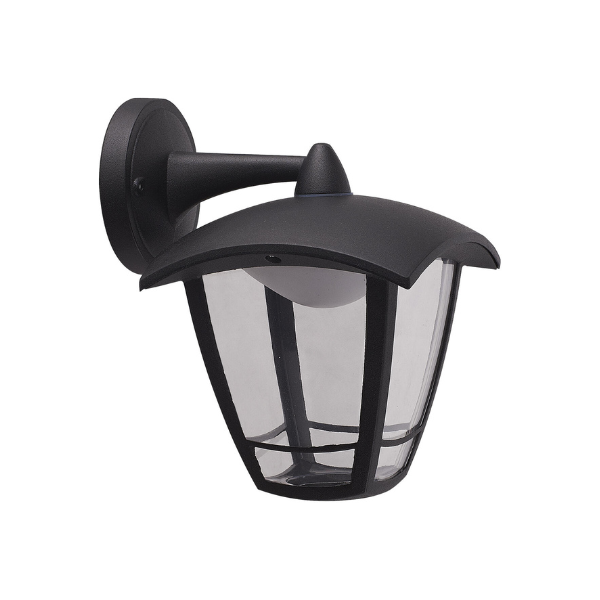 TORO 230V IP44 8W LED Coach Lantern with Adjustable CCT TORODO - Black