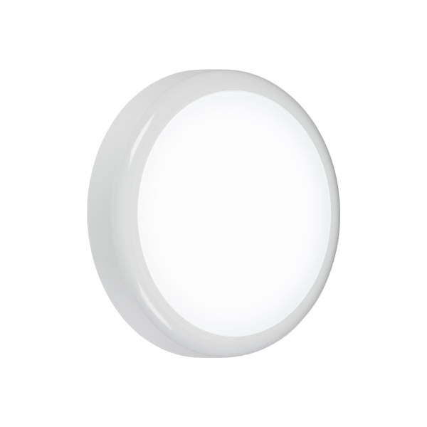 LED Bulkhead with Emergency 230V IP65 9W CCT Adjustable - BT9ACTEM