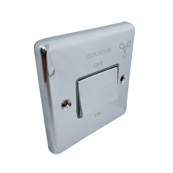 Polished Chrome Fan Isolator Switch – W53PCG