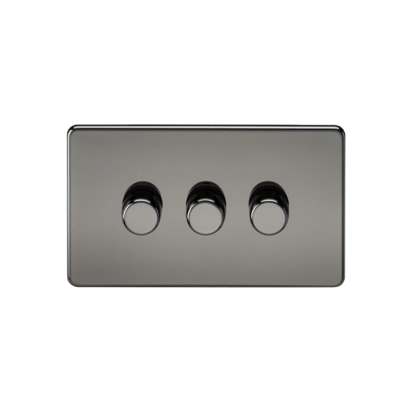 Black Nickel 3G 2-way 10-200W (5-150W LED) Intelligent dimmer - SF2193BN