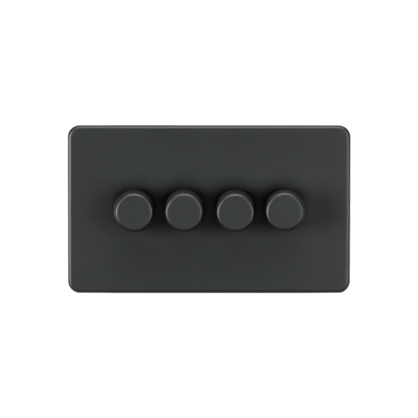 Anthracite 4G 2-way 10-200W (5-150W LED) Intelligent dimmer - SF2194AT