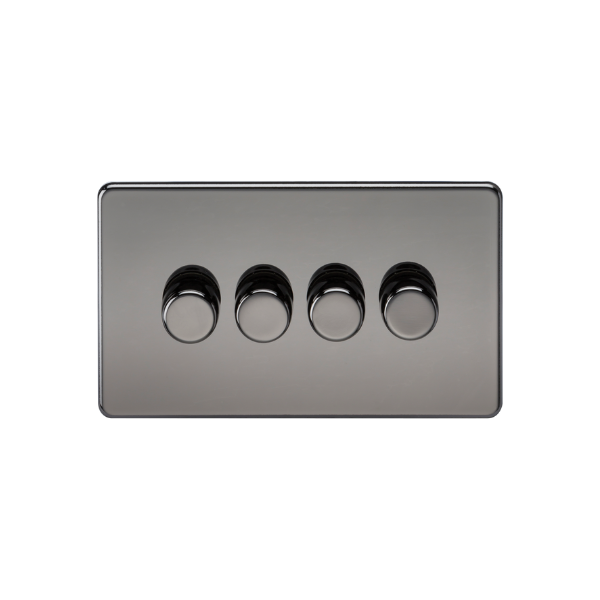 Black Nickel 4G 2-way 10-200W (5-150W LED) Intelligent dimmer - SF2194BN