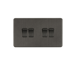 Smoked Bronze 10AX 4G 2-way Switch - SF4100SB