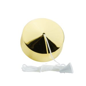 Varilight Georgian Brass 6A Pull Switch Brass Effect - YPSB