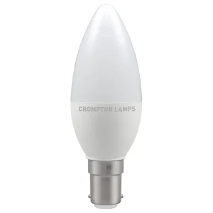 LED Candle Thermal Plastic • 5.5W • 2700K • SBC-B15d