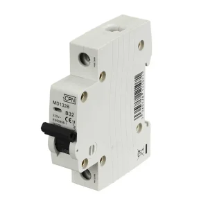 Cudis CPN MD 32A Single Pole 6kA B Curve MCB