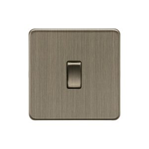 Antique Brass 10AX 1G 2-Way Switch - SF2000AB