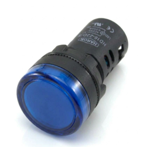 22mm BLUE Pilot Light LED Indicator 110V AC/DC - VHD16-22PB